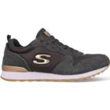 Grijs suede vrouwen Skechers Goldn Gurl 111/CCL maat