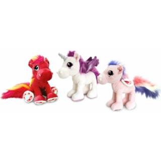 👉 Knuffel roze pluche Keel Toys Paard Lichtroze 30 Cm - Boederijdieren 8718758628774