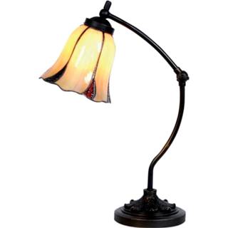 👉 Bureaulamp Tulipania in Tiffany-stijl