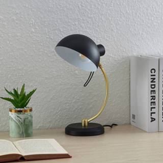👉 Tafellamp zwart messing metaal a++ Lindby Taissia tafellamp, zwart,