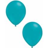 👉 Ballon turkoois Turquoise Ballonnen 100 Stuks - 8718758747468