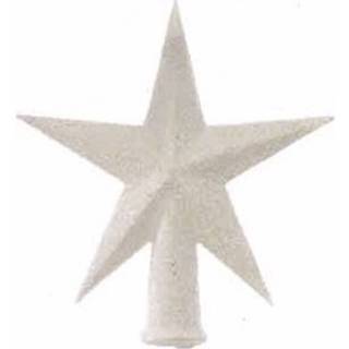 👉 Kerstboom wit Mini Piek Glitter - Kerstboompieken 8718758990413