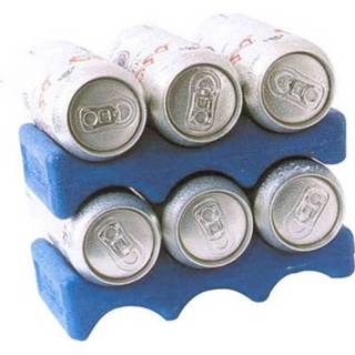 👉 Koelelement blauwe blauw 5x Stuks Koelelementen Voor Frisdrank/bier Blikjes 8719538629660