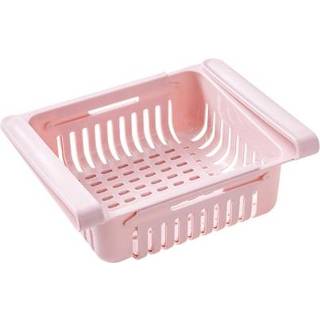 👉 Koelkast roze active opbergdoos koelkasten ladekast (roze)