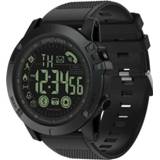 👉 Smartwatch zwart active PR1-2 1,24 inch IP68 waterdichte sport smartwatch, ondersteuning voor bluetooth / slaapmonitor oproepherinnering (zwart)