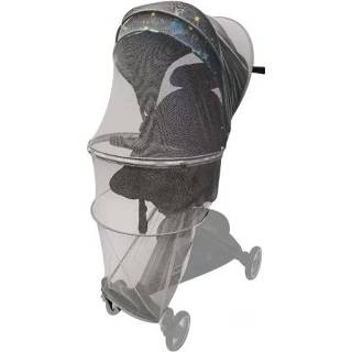 👉 Kinderwagen wit active kinderen GD668 Full Cover Mesh Anti-muggen klamboe (wit)