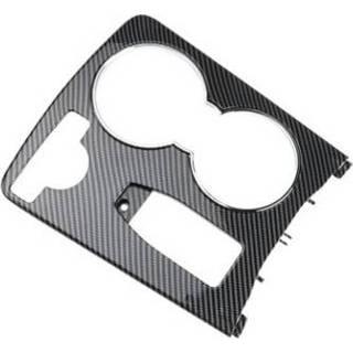 👉 Opbergdoos koolstofvezel active Auto Centrale Controle Ronde Cover 2046800107 voor Mercedes-Benz C-Klasse W204 2007-2014, links Rijden