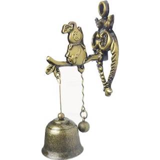 👉 Deurbel metalen active Retro vintage stijl dierlijke ijzeren bel windgong opknoping ornament (kalebas)