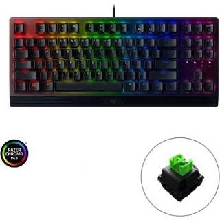 👉 Toetsenbord groene active Razer BlackWidow V3 Tenkeyless RGB-verlichting Bedraad mechanisch toetsenbord, concurrerende versie (groene schacht)