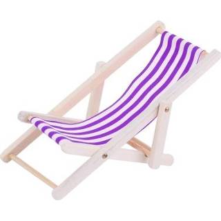 Loungestoel rood active 2 STUKS 1:12 Strand Lounge Stoel Simulatie Model Outdoor Scène Schieten Props Kan Worden Gevouwen (Rood)