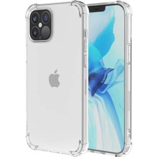 Coverhoes transparant siliconen IPhone 13 Anti-Shock Back Cover Hoesje - Schokbestendig Apple 8720629850948