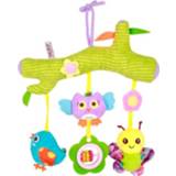 👉 Deurbel active baby's kinderen Baby Speelgoed 0-1 Jaar Oud Dier Bed Bells Rustgevende Knuffels Rammelaars Kinderwagen Opknoping (C Crossbar - Vogels)