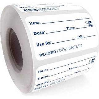 👉 Etiket active 5 rollen met datumsticker, afmetingen: 7,5 x 2,5 cm