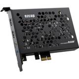 👉 Video capture board zwart active EZCAP 324 4K HD Media Interface Live Gamer RAW PCIE Game Card (zwart)