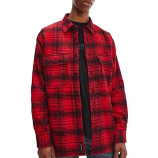 👉 Overhemd XL mannen Calvin Klein Sherpa Lined Check Heren 8719854520078