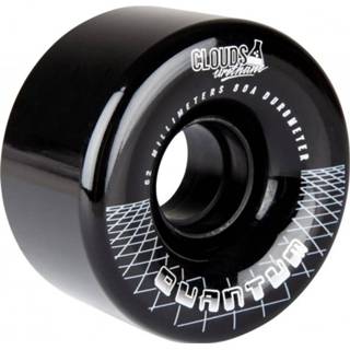 👉 Rollerskates zwart 62mm Quantum 80A Black/Silver (4-pack) - Rollerskate Wielen 5056245538025