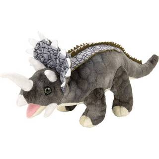 Knuffel kinderen Speelgoed Triceratops 28 cm