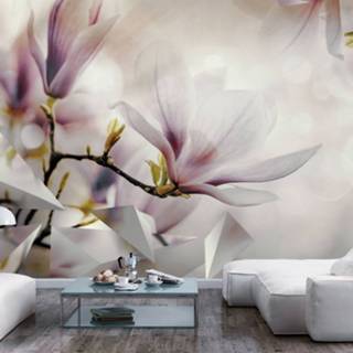 👉 Zelfklevend fotobehang - Subtle Magnolias First Variant 5903296671044