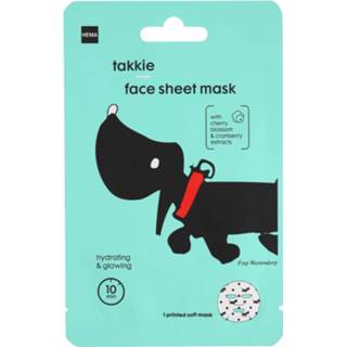 Gezichtsmasker HEMA Sheet Takkie 8720354209875