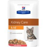 👉 Kattenvoer Hill's Prescription Diet K/D Kidney Care Maaltijdzakjes - Zalm 12x85 g