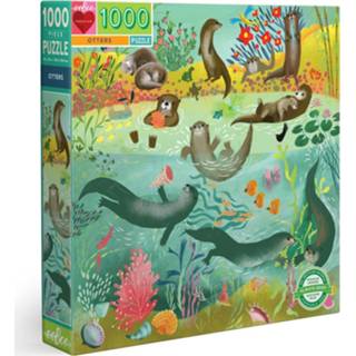 👉 Puzzel legpuzzels Otters (1000 stukjes) 689196509995