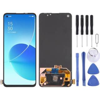 👉 Digitizer active Originele LCD-scherm en volledige montage voor OPPO Reno6 5G PEQM00 CPH2251