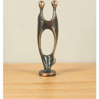 👉 Ornament brons Relatie, 16 cm.