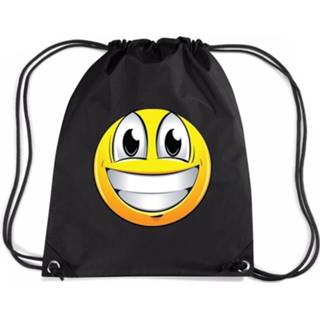 👉 Rugtas blauw nylon kinderen Haaien Rijgkoord / Gymtas - 11 Liter Voor 8719538527676