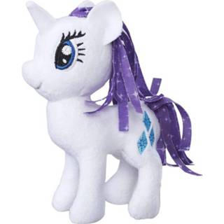 👉 Knuffel wit paars Hasbro My Little Pony Rarity 13 Cm Wit/paars 5010993332892