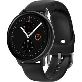 👉 Smartwatch zwart active Q71 1,28 inch TFT-scherm IP67 waterdicht smartwatch, ondersteuning voor Bluetooth-oproep / hartslagbewaking bloeddrukbewaking (zwart)