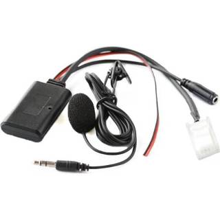 👉 Audio adapter active Auto Draadloze Kabel Bluetooth Muziek AUX Ontvanger + MIC Telefoon Functie voor Mazda 5 8 CX9 CX7