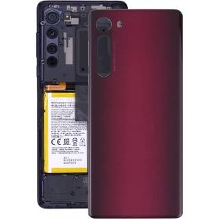 👉 Batterij rood active Back Cover voor Motorola Edge XT2063-3 (rood)