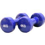 👉 Vinyl dumbbell Dumbbells - Focus Fitness 2 x 4 kg 8718627097281