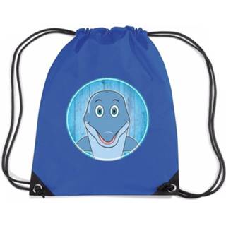 👉 Rugtas kinderen Dolfijnen / Gymtas Voor - Gymtasje Zwemtasje 8719538527683