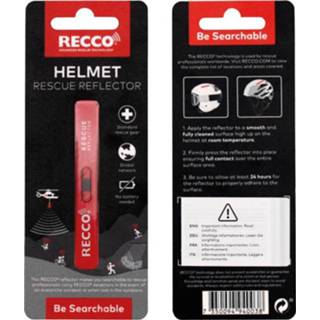 👉 Reflector unisex Recco voor helm 7350094940038