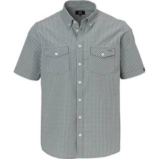 👉 Overhemd katoen mannen olijfgroen Martzen - Heren 8718451455547