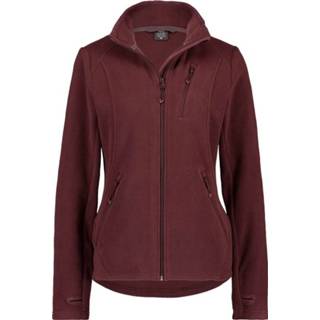 👉 Fleece vest polyester vrouwen bordeaux Romy - Dames 8718451491613