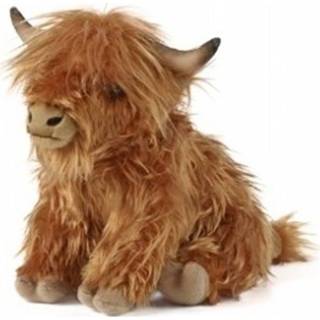 👉 Knuffel Living Nature Highlander Koe, Met Geluid, 8718754009898