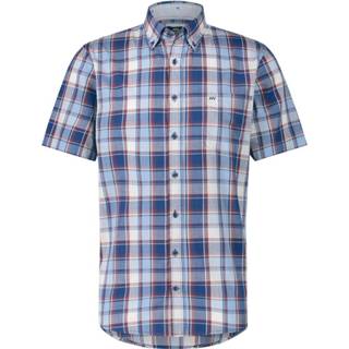 👉 Overhemd katoen mannen blauw Edvard – Heren 8718451536406