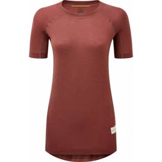 👉 ARTILECT - Women's Boulder 125 Tee - Merino-ondergoed maat XL, rood/roze