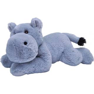 👉 Knuffel blauw pluche Wild Republic Nijlpaard Ecokins Mini Junior 20 Cm 92389248036