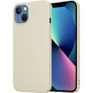 Goud Shieldcase iPhone 13 ultra thin case (goud) 8720626914018