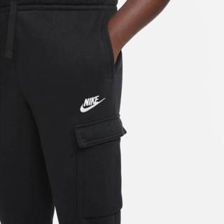 👉 Cargobroek zwart s+ male jongens Nike Sportswear Club voor (ruimere maten) - 195237942541