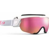 👉 Skibril roze grijs wit m uniseks Julbo - Sniper Evo S3 VLT 15% maat M, roze/grijs/wit 3660576959590