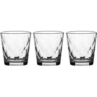 👉 Waterglas transparant 3x Kaleido Waterglazen Set 240 Ml - Drinkglazen 8719538246492