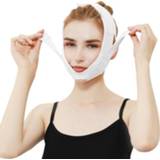 👉 Bandage wit active V Face Sleep Facial Verstevigend Liftend Masker (073 Wit)