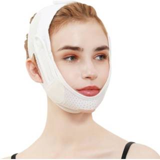 👉 Bandage wit active V Face Sleep Facial Verstevigend Liftend Masker (072 Wit)