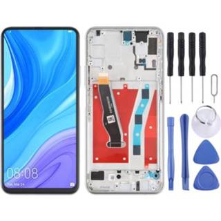 👉 Digitizer zilver active Lcd-scherm en volledige montage met frame voor Huawei P smart Pro 2019 (zilver)