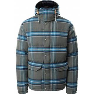 👉 The North Face - Sierra Down Wool Parka - Parka maat XL, zwart/grijs/blauw