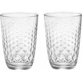 👉 Waterglas Glit Waterglazen 390 Ml 6 Stuks - Drinkglazen 8719538246546